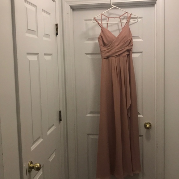 Blush Bridesmaids Dress - Picture 1 of 6